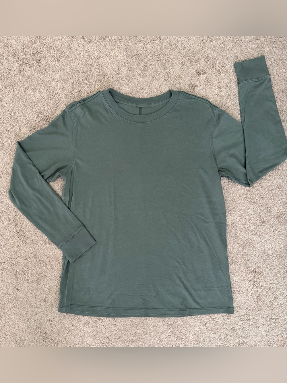 lululemon athletica All Yours Long Sleeve Shirt in Carob Brown
